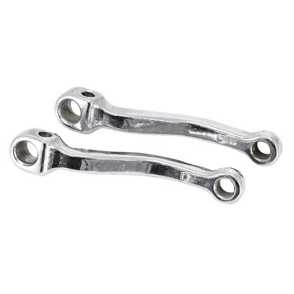 P2R CENTRE DISTANCE 140mm CHROME STEEL PAIR Crank arm