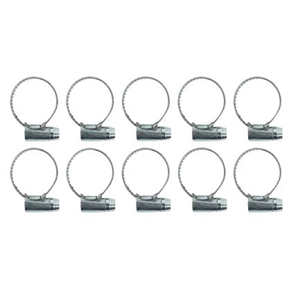 Colliers de serrage P2R METAL AJOURE 9 A 14mm Universel Ref : P2R01987A / 11034 