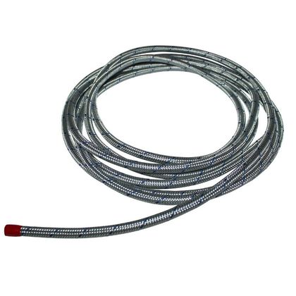 P2R GALVANISED BRAIDED NBR 6x10.5 BLUE WIRE SPECIAL HYDROCARBONS ROLL 5M Universal Fuel hose