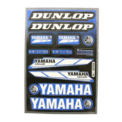 P2R RACING DUNLOP 1 12 330mmx220mm Stickervel Universeel