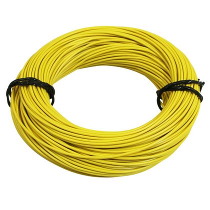 Cable électrique P2R FIL 0,75mm2 9 - 10 MULTIBRIN JAUNE 50M Universel