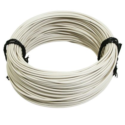 Cable électrique P2R FIL 1,00mm2 12 - 10 MULTIBRIN BLANC 50M Universel
