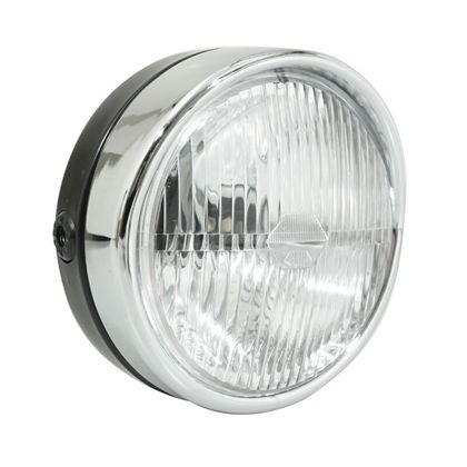 P2R PROJECTOR SWITCH DIAM 140mm CHROME CAP BA20D UNIVERSAL Universal Headlight Ref : P2R02369A / 167920 