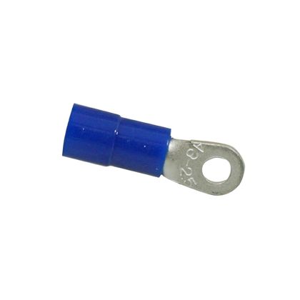 P2R PRE - ISOLATED EYELET DIAM 3mm BLUE WIRE SECTION 1 to 2.5 mm Universal Electrical terminal