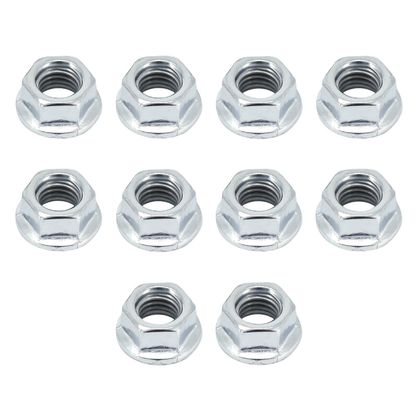 Kit Visserie Moto P2R ECROU 6 PANS EPAULE M10 x 150 ACIER Universel Ref : P2R02694A / 211780 