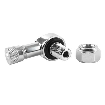 Valve P2R PNEU TUBELESS COUDEE TV25AL ALU ARGENT DIAM 8,3 mm Universel