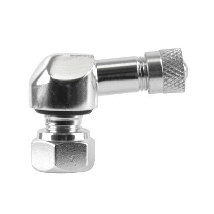 Valve P2R PNEU TUBELESS COUDEE TV25AL ALU ARGENT DIAM 8,3 mm Universel
