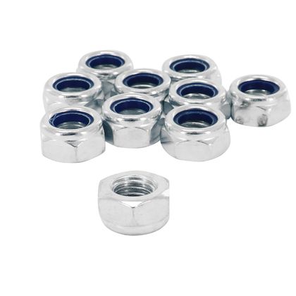 P2R ECROU 6 PANS NYLSTOP - FREIN M12 x 1,75 STAHL VERZINKT Motorrad-Schraubenkit Universell