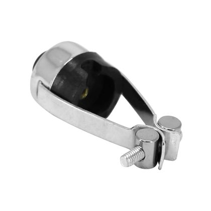 P2R WARNING BUTTON - VINTAGE CHROME STEEL HORN HANDLEBAR D 22 mm Universal Light control