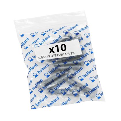Kit Visserie Moto P2R VIS TETE HEXAGONALE M6 x 20 mm ACIER ZINGUE Universel