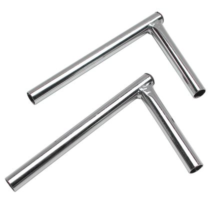 Guidon P2R EQUERRE 103 MVL ACIER CHROME DIAM 22 mm PAIRE