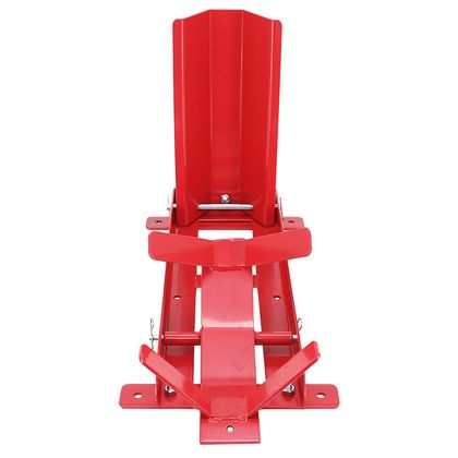 Bloque roue P2R BLOQUE - CALE ETAU ROUE AVANT REGLABLE COMPATIBLE 16 à 21 ACIER ROUGE FIXER Universel