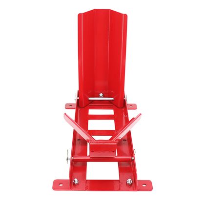 Bloque roue P2R BLOQUE - CALE ETAU ROUE AVANT REGLABLE COMPATIBLE 16 à 21 ACIER ROUGE FIXER Universel