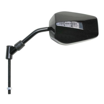Rétroviseur P2R RETROVISEUR ADAPTABLE PEUGEOT 50 SPEEDFIGHT 3 2009+ REVERSIBLE NOIR (HOMOLOGUE CE) (VENDU A L'UNITE) -P2R-