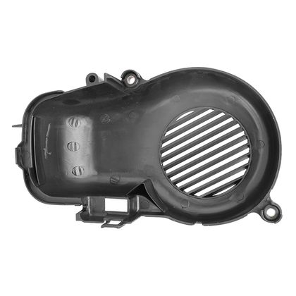 Cache de variateur P2R VOLUTE-CACHE TURBINE SCOOT ADAPTABLE MBK 50 OVETTO, MACH G-YAMAHA 50 NEOS, JOG-APRILIA 50 SR AIR-MALAGUTI 50 F10 NOIR -P2R-