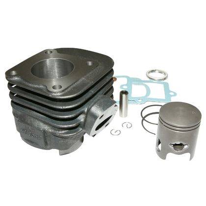 Kit cylindre-piston P2R CYLINDRE SCOOT ADAPTABLE MBK 50 OVETTO 2T, MACH G-YAMAHA 50 NEOS 2T, JOG-APRILIA 50 SR-MALAGUTI 50 F10 -P2R FONTE AVEC PISTON GR Ref : P2R03571A / 1214 