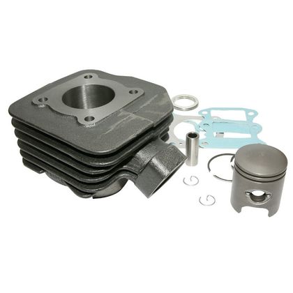 Kit cylindre-piston P2R CYLINDRE SCOOT ADAPTABLE PEUGEOT 50 TKR, TREKKER, SPEEDFIGHT AIR, VIVACITY, BUXY, SQUAB, ZENITH, ELYSEO, ELYSTAR -P2R FONTE AVEC Ref : P2R03572A / 1215 