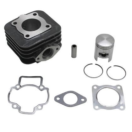 Kit cylindre-piston P2R CYLINDRE SCOOT ADAPTABLE PIAGGIO 50 ZIP 2T, TYPHOON, LIBERTY 2T- VESPA LX 2T- GILERA 50 STALKER, ICE-APRILIA 50 SR AIR -P2R FONT