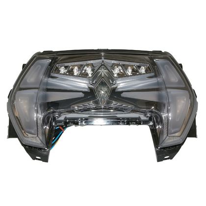 Feux arrière P2R FEU ARRIERE MAXISCOOTER ADAPTABLE YAMAHA 125 TRICITY 2014+-MBK 125 TRYPTIK NEW DESIGN AVEC CLIGNOTANTS (HOMOLOGUE CE) -SELECTION Ref : P2R03612A / 126195 