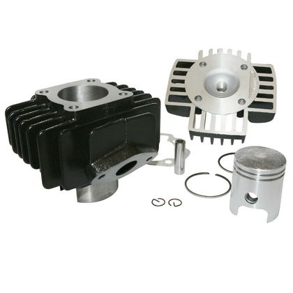 Kit cylindre-piston P2R HAUT MOTEUR ADAPTABLE YAMAHA 50 PW 2T (DIAM 40 mm - AXE PISTON 10 mm - LIVRE AVEC JOINTS) -P2R-