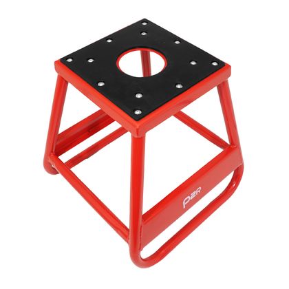 P2R STATIVE - CROSS STAND FIXE HOCKER STAHL ROT Seitenständer Universell
