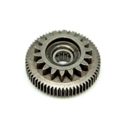 Pignon de démarreur P2R PIGNON INTERMEDIAIRE DE DEMARREUR SCOOT ADAPTABLE MBK 50 BOOSTER, NITRO, MACH G, OVETTO 2T, STUNT - YAMAHA 50 BWS, AEROX, JOG R,