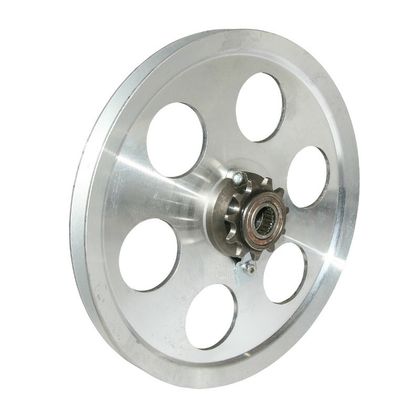 P2R ADAPTABLE PULLEY PEUGEOT MBK 51 - 103 SP, MVL ALU 6 HOLES WITH PINION 11 DTS -SELECTION P2R- Pulley