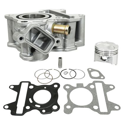 Kit cylindre-piston P2R CYLINDRE SCOOT ADAPTABLE MBK 50 BOOSTER X, OVETTO, NITRO 4T - YAMAHA 50 NEO'S, AEROX 4T 3 SOUPAPES (DIAM 38 mm) -P2R- Ref : P2R03890A / 148260 
