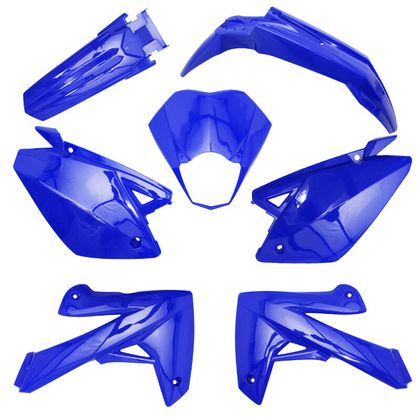 Kit carénage P2R CARROSSERIE-CARENAGE 50 A BOITE ADAPTABLE RIEJU 50 MRT 2009+2021, MRT ENDURO 2009+2021, MRT PRO 2009+2021, MRT SM 2009+2021 BLEU