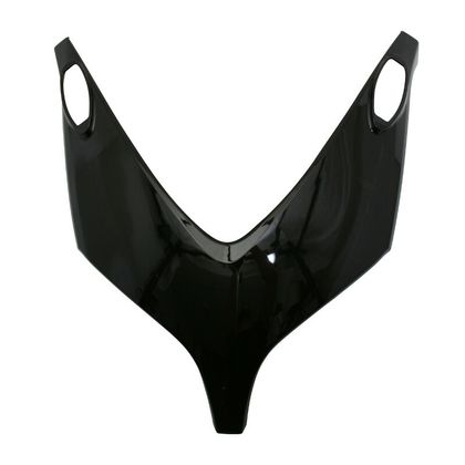 Tablier de carénage avant P2R CARENAGE-DESSUS DE TABLIER AV MAXISCOOTER ADAPTABLE YAMAHA 500 TMAX 2001+2007 NOIR BRILLANT (PARTIE SUPERIEURE) -P2R-