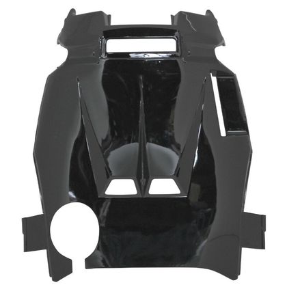 P2R SCOOTER WHEEL ARCH FAIRING ADAPTABLE MBK 50 NITRO 1997+2012-YAMAHA 50 AEROX 1997+2012 GLOSS BLACK (RACING DESIGN) -P2R- Wheel arch