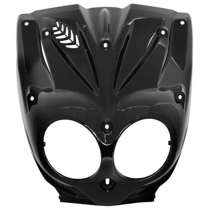 Tablier de carénage avant P2R CARENAGE-TABLIER AV SCOOT ADAPTABLE MBK 50 STUNT-YAMAHA 50 SLIDER NOIR BRILLANT (PARTIE OPTIQUE) -P2R-