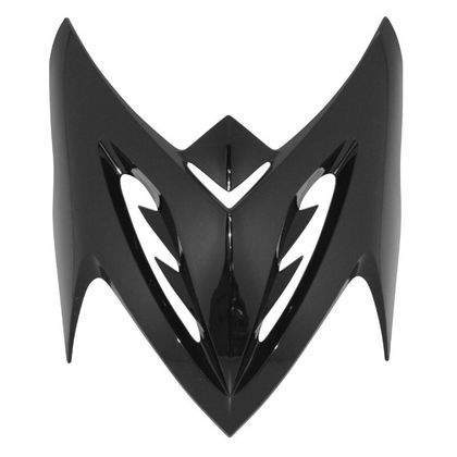Tablier de carénage avant P2R CARENAGE-TABLIER AV SCOOT ADAPTABLE MBK 50 STUNT-YAMAHA 50 SLIDER NOIR BRILLANT (FACE SUPERIEURE) -P2R-