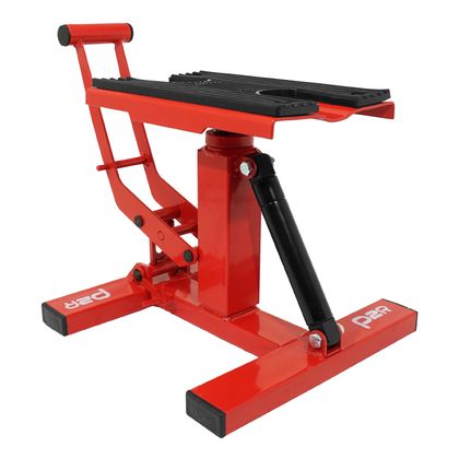 Lève moto P2R LEVE - PONT CROSS STAND A PEDALE HYDRAULIQUE REGLAGE 4 NIVEAUX HAUTEUR 75 - 135 250 - 460 mm Universel