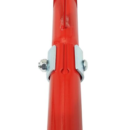 P2R LIFT - UNIVERSAL FRONT STAND RED STEEL RUBBER WHEEL SUPPORT Universal Stand