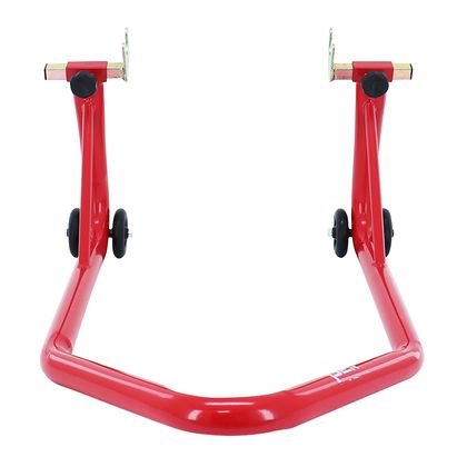 P2R UNIVERSAL MONOBLOCK REAR STAND RED STEEL V-SHAPED SUPPORT TUBE DIAM 38 mm MAX LOAD 295 kg Universal Stand