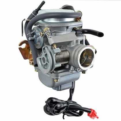 Carburateur P2R CARBURATEUR MAXISCOOTER ADAPTABLE SCOOTER CHINOIS 125CC 4T 152QMI-PEUGEOT 125 SUM UP ORIGINE DIAM 24mm (MOTEUR 152QMI) (ADAPTABL