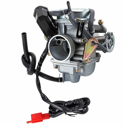 Carburateur P2R CARBURATEUR MAXISCOOTER ADAPTABLE SCOOTER CHINOIS 125CC 4T 152QMI-PEUGEOT 125 SUM UP ORIGINE DIAM 24mm (MOTEUR 152QMI) (ADAPTABL