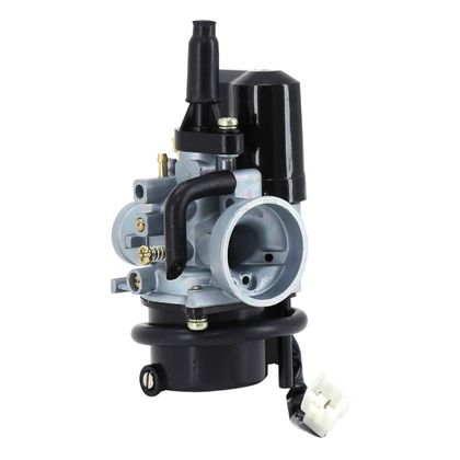 Carburateur P2R CARBURATEUR SCOOT ADAPTABLE PEUGEOT 50 LUDIX, SPEEDFIGHT 3, JET FORCE, VIVACITY, KISBEE 2T - KYMCO 50 AGILITY, DINK, SUPER 8, VI Ref : P2R04891A / 199580 