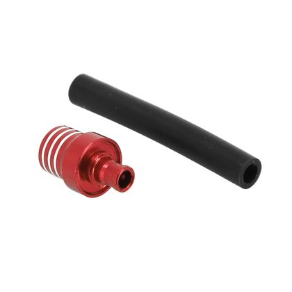 Durite mise à air P2R BOUCHON MISE A AIR - RENIFLAR RESERVOIR ESSENCE OFF ROAD ALU CNC ROUGE Universel