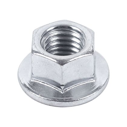 Ecrou de culasse P2R ECROU DE CULASSE AVEC EMBASE M7 HAUTEUR 7 mm POUR MINARELLI 50 AM6 - DERBI - PEUGEOT 103 - MBK 51 - MOTOBECANE (VENDU A L'UNITE) Universel