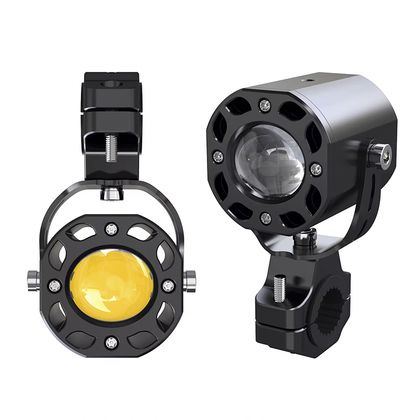 P2R UNIVERSELE ECOBENE KD168 LED VERSTELBARE EXTRA VERLICHTING 12V 50W ALU CNC DRAADLOZE AFSTANDSBEDIENING INCLUSIEF PAAR koplampen Universeel