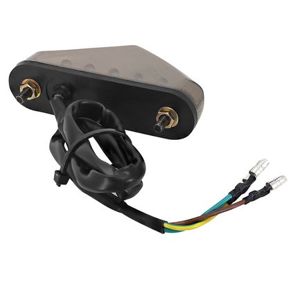 Feux arrière P2R FEU ARRIERE 50 A BOITE TRIANGLE FUME LEDS 12 HOMOLOGUE CE Universel