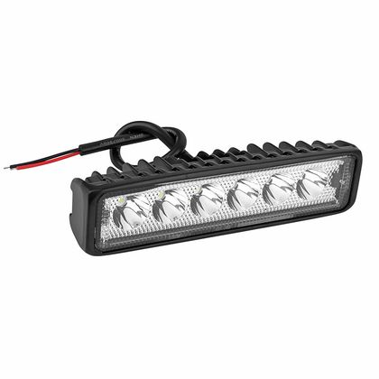 P2R AANVULLENDE VERLICHTING 6 LEDS 1800 LUMENS DRAAGBAAR L 150 mm koplampen Universeel Ref: P2R05223A / 214837 