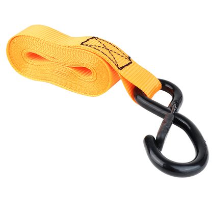 Sangle à cliquet P2R SANGLE A CLIQUET CROCHET LARGEUR 25mm LONGUEUR 4M ORANGE Universel