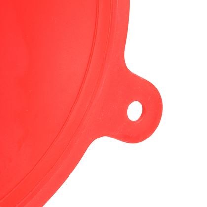 Funnel P2R ENTONNOIR EN POLYETHYLENE ORANGE DIAMETRE 50 - 75 100 - 120 mm JEU 4 Universal