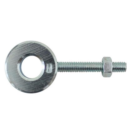 Tendeur de chaîne P2R TENDEUR DE CHAINE 50 A BOITE ADAPTABLE DERBI 50 SENDA - GILERA 50 SMT, RCR - APRILIA 50 RX, SX (AVEC AXE DE ROUE 12mm) (OEM: 00H