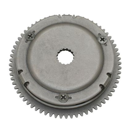 Roue libre de démarreur P2R ROUE LIBRE DE DEMARREUR SCOOT ADAPTABLE CPI 50 HUSSAR, OLIVER, POPCORN (KIT COMPLET) -P2R-