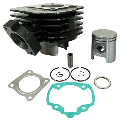 Kit cylindre-piston P2R CYLINDRE SCOOT ADAPTABLE PEUGEOT 50 TKR, TREKKER, SPEEDFIGHT AIR, VIVACITY, BUXY, SQUAB, ZENITH, ELYSEO, ELYSTAR -P2R FONTE PREM