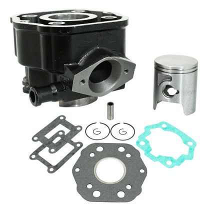 Kit cylindre-piston P2R CYLINDRE 50 A BOITE ADAPTABLE DERBI 50 SENDA 1996+2005, GPR-GILERA 50 SMT 2000+2005, RCR (MOTEUR DERBI EURO 2) -P2R FONTE PREMIU